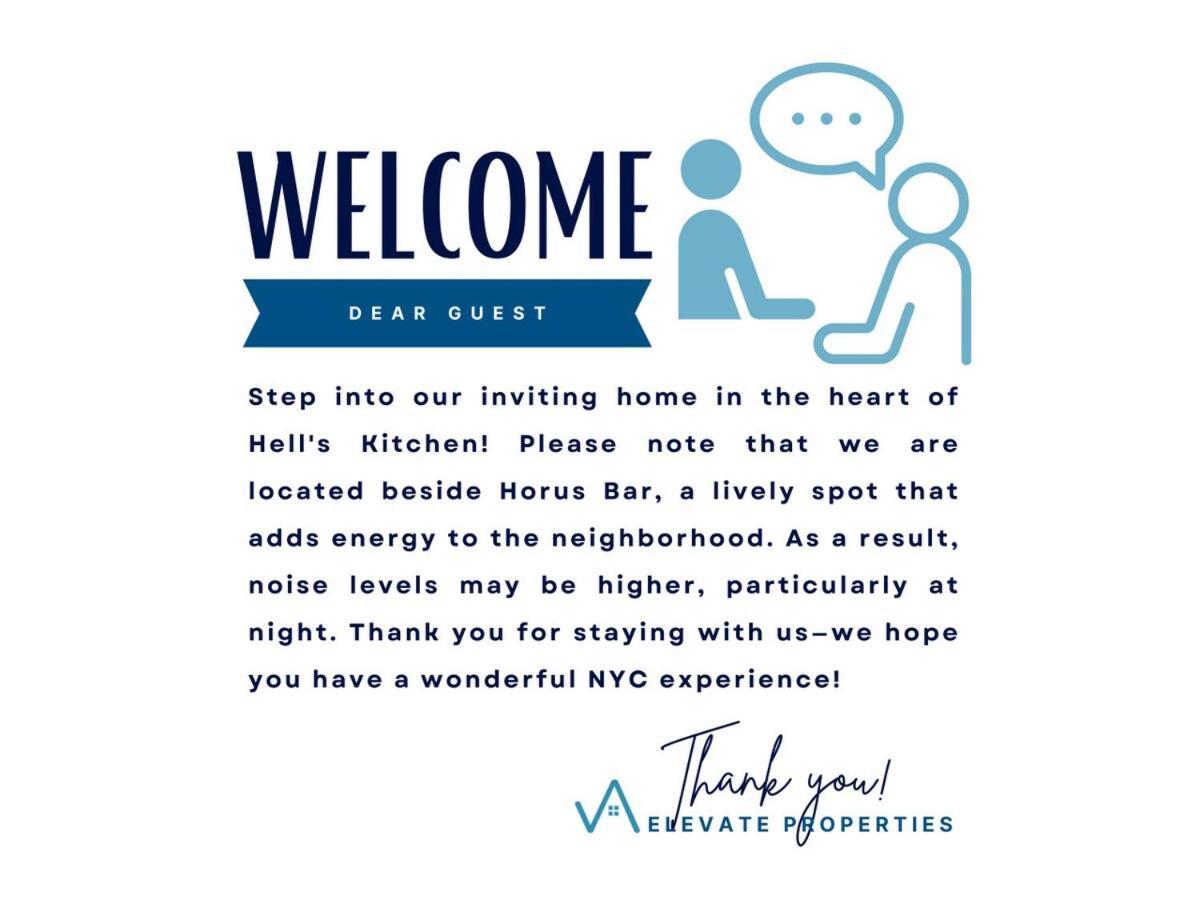 Elevate Apartment At Times Square - Cozy Studio In Times Square And Nearby Restaurants 뉴욕 외부 사진